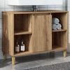 vidaXL Armoire de salle de bain chêne artisanal bois d'ingénierie
