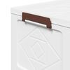 vidaXL Bo&icirc;te de rangement empilable avec roues &agrave; 5 niveaux 28 L