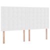vidaXL Lit de Rangement Blanc pur 180 x 200 cm Cuir synth&eacute;tique