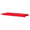 Madison Coussin de banc Panama 120x48 cm Rouge