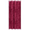 vidaXL Rideaux en velours 2 pcs Rouge bordeaux 225 x 140 cm Velours