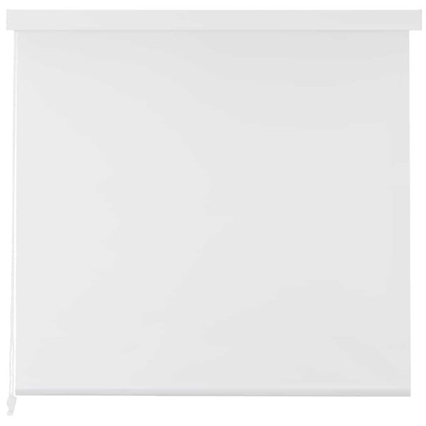 vidaXL Store roulant de douche 140x240 cm Blanc