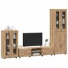 vidaXL Ensemble meuble TV FLORIN Ch&ecirc;ne artisanal Bois d'ing&eacute;nierie