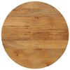 vidaXL Dessus de table &Oslash; 80x3,8 cm rond bois de manguier massif
