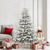 vidaXL Sapin de No&euml;l Artificiel &agrave; Branches Articul&eacute;es Blanc 180 cm