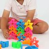 d&euml;na Ensemble de jouets en silicone Neon 6 pcs