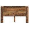 vidaXL Cabinet de T&ecirc;te de Lit avec LED Bois ancien Bois d'ing&eacute;nierie