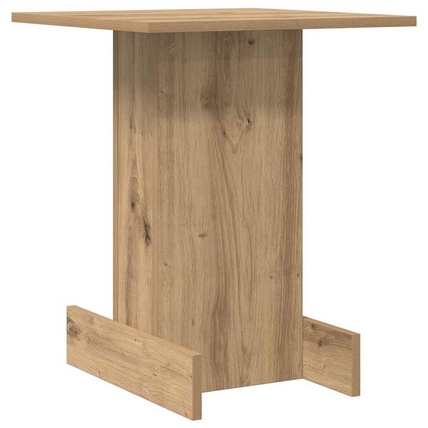 vidaXL Table d'appoint Ch&ecirc;ne artisanal 44,5 x 45 x 55 cm