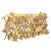 vidaXL&nbsp;Treillis de feuille d'&eacute;rable artificiel extensible 5 pcs