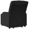 vidaXL Fauteuil inclinable &eacute;lectrique noir tissu