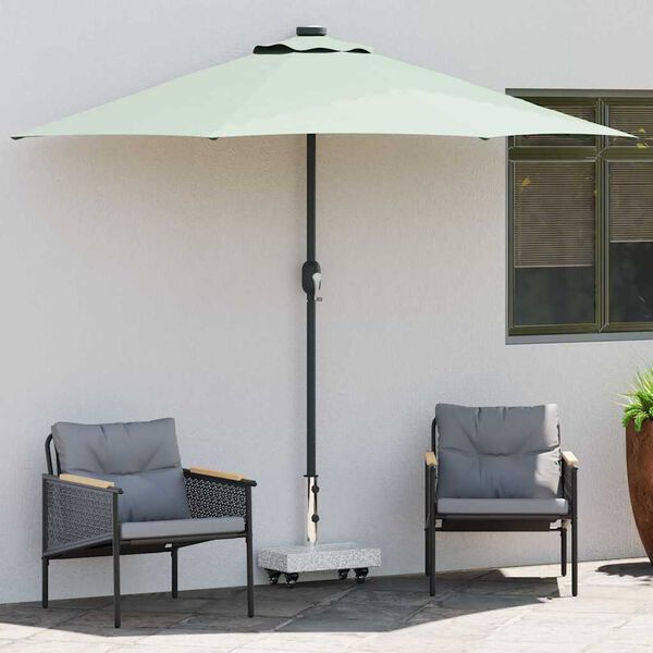 vidaXL Socle de parasol Granite rectangulaire 25 kg