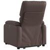 vidaXL Fauteuil inclinable marron similicuir