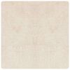 vidaXL Tapis Shaggy Anti-d&eacute;rapant Cr&egrave;me 200 x 200 cm PP