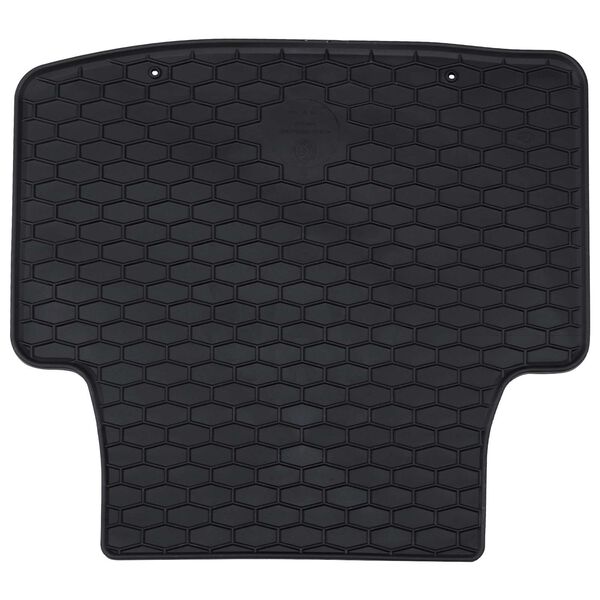 vidaXL Tapis de voiture 4 pcs Noir VW pour PASSAT B8 TPE