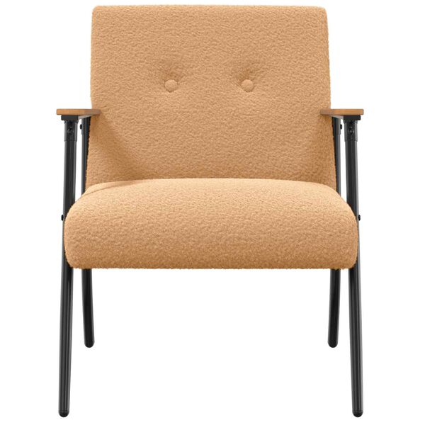 vidaXL fauteuil Beige 59 x 75 x 78 cm