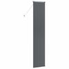 vidaXL Store de Fen&ecirc;tre avec des rideaux Gris fonc&eacute; Aluminium