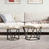 vidaXL Ensemble de tables d'appoint 2 pcs Ch&ecirc;ne Sonoma