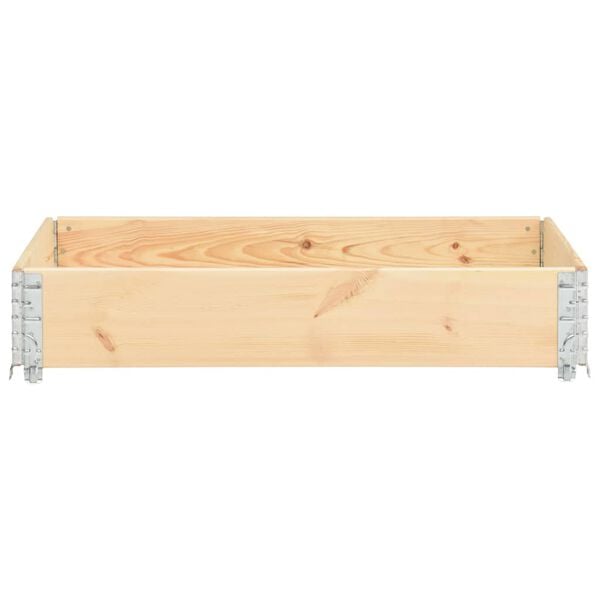 vidaXL Jardini&egrave;re sur&eacute;lev&eacute;e 50x100 cm Bois de pin solide