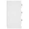 vidaXL Buffet blanc 36x35,5x67,5 cm bois d'ing&eacute;nierie