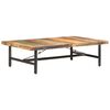 vidaXL Table basse 142x90x42 cm Bois de r&eacute;cup&eacute;ration massif