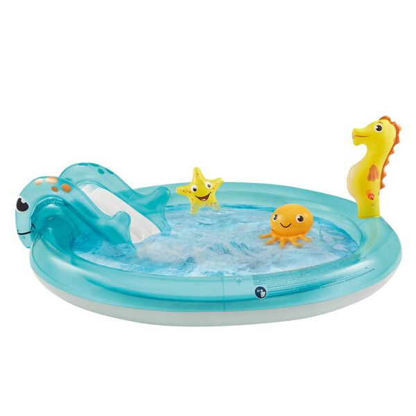 Happy People Piscine de jeu avec toboggan Ocean 198x150x18 cm