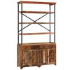 vidaXL Buffet avec &eacute;tag&egrave;res Bois de r&eacute;cup&eacute;ration massif 120x35x200 cm