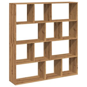 vidaXL Biblioth&egrave;que ch&ecirc;ne artisanal 132x29x141,5 cm bois d'ing&eacute;nierie