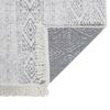 vidaXL Tapis Gris clair 100x200 cm Coton