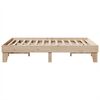 vidaXL Cadre de lit sans matelas 140x200 cm bois massif de pin