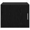vidaXL Meuble mural Ch&ecirc;ne noir 50 x 42,5 x 40 cm Bois d'ing&eacute;nierie
