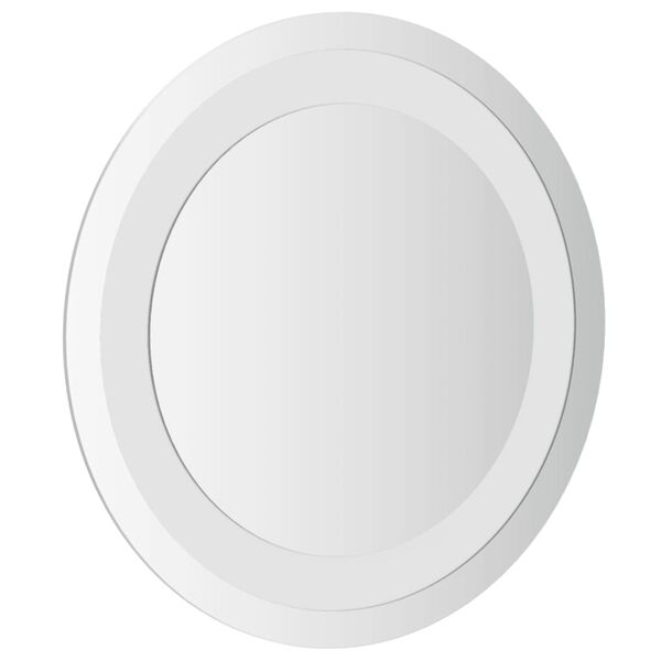 vidaXL Miroir de salle de bain &agrave; LED 30 cm rond