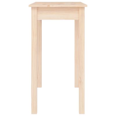 vidaXL Table console 80x40x75 cm Bois massif de pin