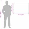 vidaXL Protection de cuisine 2 pcs Gris fonc&eacute; 100 x 60 cm verre tremp&eacute;
