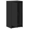 vidaXL Buffet avec LED noir 42,5x34x85 cm bois d'ing&eacute;nierie