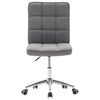 vidaXL Chaises &agrave; manger lot de 6 gris clair tissu