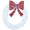 vidaXL Couronne 60 LED Blanc froid 76 x 76 x 8,5 cm Acrylique