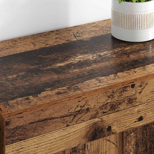 vidaXL Meuble mural Montage mural 2 pcs Bois ancien 69,5 x 34 x 90 cm