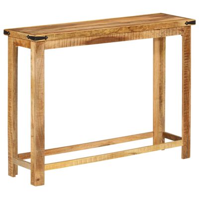 vidaXL Table console 100x30x75 cm bois de manguier solide