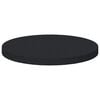 vidaXL Tapis de pieds de meubles 2 pi&egrave;ces Noir &Oslash; 30 x 2 mm EVA