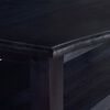 vidaXL Table basse Caf&eacute; noir clair 90x50x40 cm Bois massif d'acajou