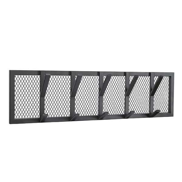 LABEL51 Porte-manteau Gruff 80x9x22 cm L Noir