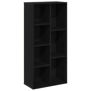 vidaXL Biblioth&egrave;que Ch&ecirc;ne noir 50 x 25 x 102 cm