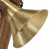 vidaXL Lampe de bureau 25 W laiton antique 23x13x52 cm E27