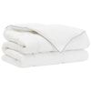 vidaXL Duvet d'hiver Blanc 155 x 220 cm Bambou
