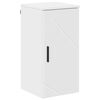 vidaXL Ensemble de mobilier de salle de bain avec tiroir 5 pcs Blanc