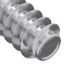 vidaXL Vis 2 pcs Argent&eacute; M6 x 12 mm Fer