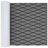vidaXL Tapis de bateau Gris clair avec du noir 190 x 70 x 0,5 cm EVA
