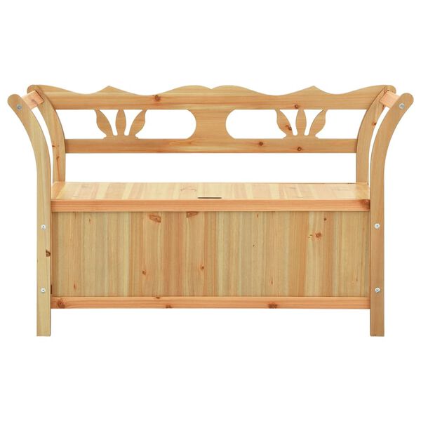 vidaXL Banc 107x45x75,5 cm Bois de sapin solide