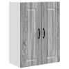 vidaXL Panneau de lave-vaisselle Kalmar Gris Sonoma 60 x 31 x 80 cm