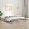 vidaXL Cadre de lit sans matelas 150x200 cm bois massif de pin